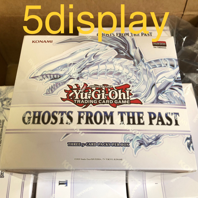 【英語/北米版】遊戯王 Ghosts From the Past　5ディスプレイ