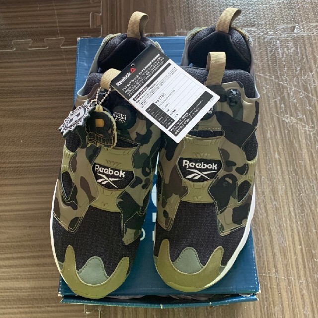 新品 Reebok Instapump Fury Mita Bape Camo