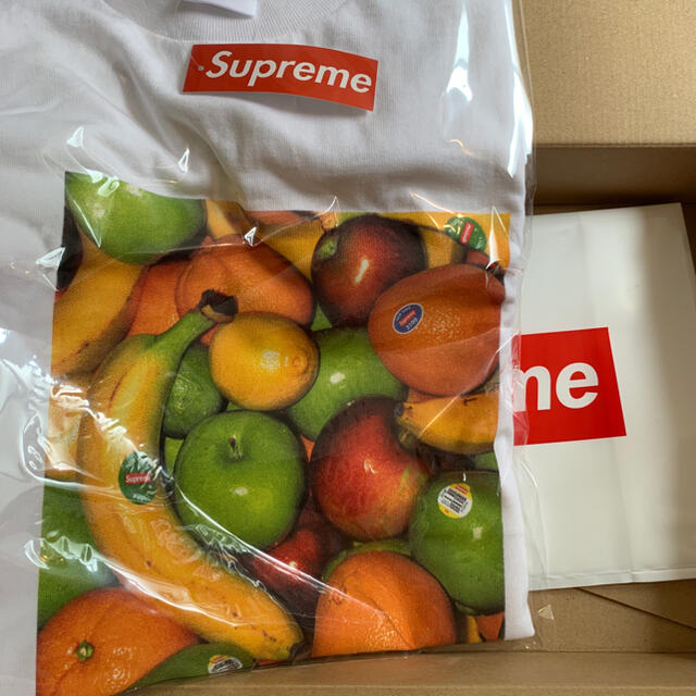 Supreme(シュプリーム)の新品 19SS Supreme Fruit Tee ホワイト サイズL フルーツ メンズのトップス(Tシャツ/カットソー(半袖/袖なし))の商品写真