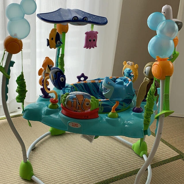 Disney(ディズニー)のジャンパルー キッズ/ベビー/マタニティのおもちゃ(ベビージム)の商品写真