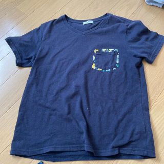 ロデオクラウンズ(RODEO CROWNS)のロデオクラウン  ネイビーTシャツタンクトップ付き(Tシャツ(半袖/袖なし))