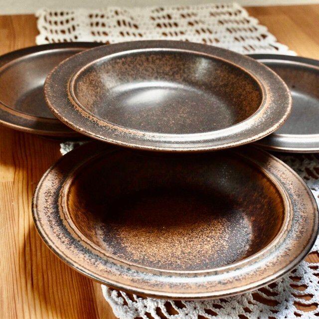 SEAL限定商品】 ARABIA RUSKA ブラウン色 26cm 5枚セット overdekook.com