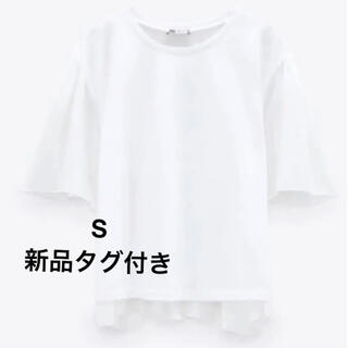 ザラ(ZARA)のコントラストトップス ZARA(Tシャツ(半袖/袖なし))