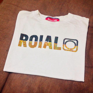 ロイヤル(roial)のROIAL/Tシャツ/黒×金(Tシャツ(半袖/袖なし))