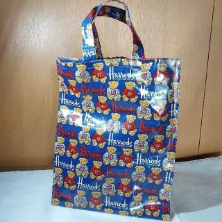 ハロッズ(Harrods)のhiromayu1992様専用　ハロッズ  トートバッグ ベア ネイビー(トートバッグ)