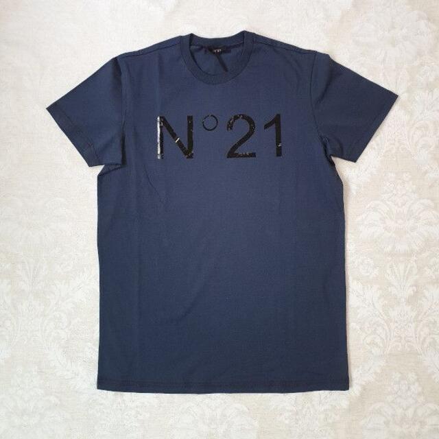 【新品・未使用】N°21 KIDS ロゴTシャツ ネイビー　12Y（150㎝）