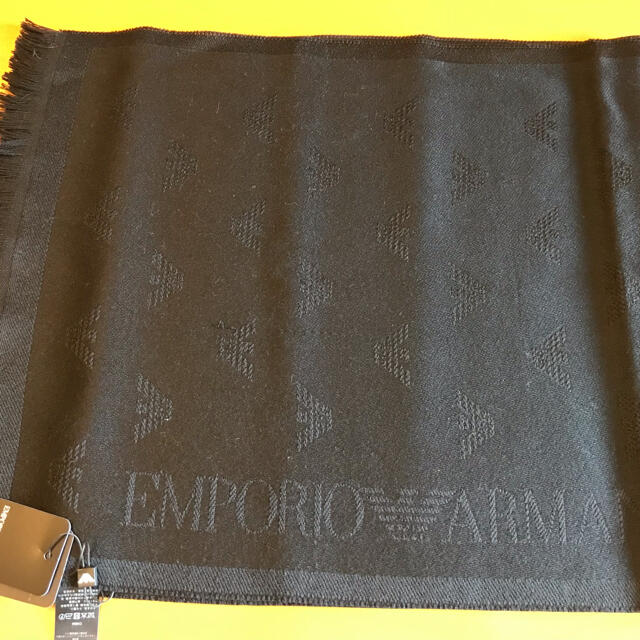 Emporio Armani(エンポリオアルマーニ)のエンポリオアルマーニ　マフラー　新品 メンズのファッション小物(マフラー)の商品写真