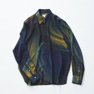 MASU  MARBLE PRINT SHIRTS マーブルプリントシャツ(シャツ)