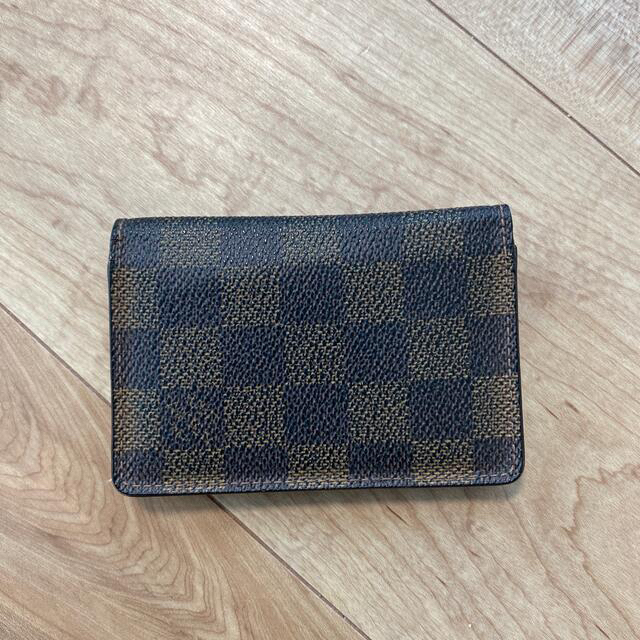 LOUIS VUITTON(ルイヴィトン)のルイヴィトン  ダミエ　カードケース レディースのファッション小物(名刺入れ/定期入れ)の商品写真