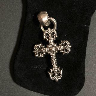 クロムハーツ(Chrome Hearts)のお買い得 値下げ クロムハーツ フィリグリークロスXS シルバー925(その他)