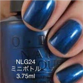 オーピーアイ(OPI)のOPI　夏色　NLG24 　サファイアブルー ミ ニボトル新品未開封(マニキュア)