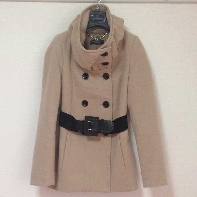 リナシメント♡ベルト付きコート レディースのジャケット/アウター(ロングコート)の商品写真