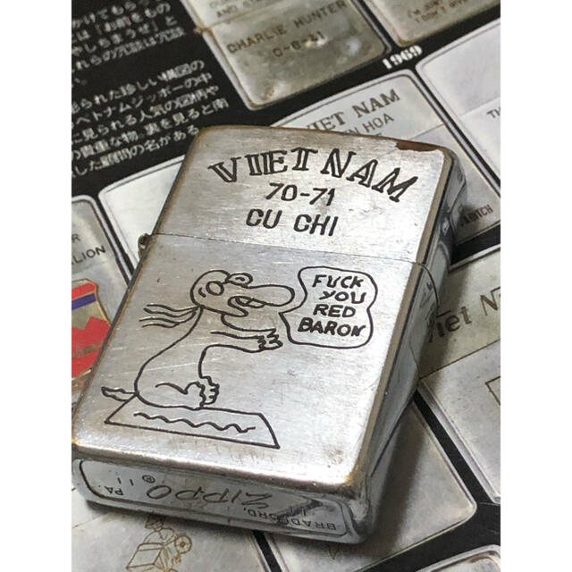 ZIPPO - 【ベトナムZIPPO】本物 1970年製ベトナムジッポー「スヌーピー」の通販 by t-ishi's shop｜ジッポーならラクマ