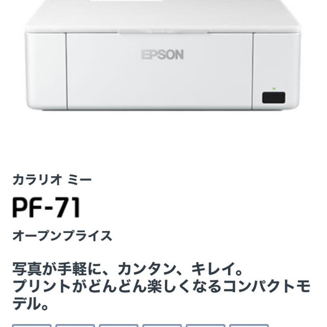 EPSON プリンター PF-71