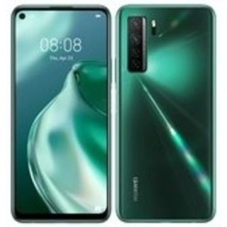 ファーウェイ(HUAWEI)のHUAWAI P40 lite 5G　緑(スマートフォン本体)