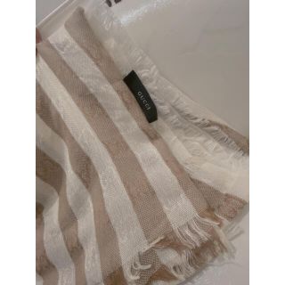 GUCCI(ストール/パシュミナ ・ ブルー・ネイビー/青色系)の GUCCI(ストール/パシュミナ ・ ブルー・ネイビー/青色系)の