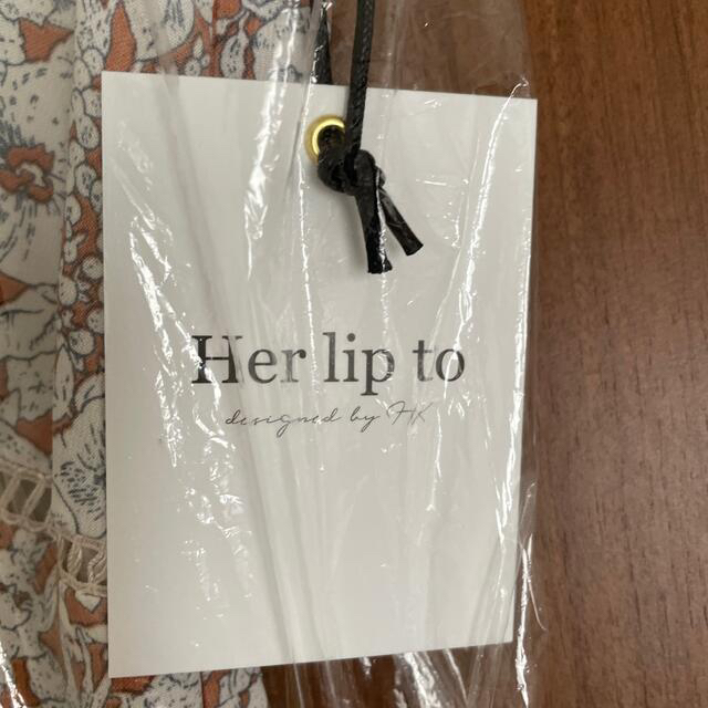 AKB48(エーケービーフォーティーエイト)の【たま様専用】her lip to  Lace Trimmed Floral レディースのワンピース(ロングワンピース/マキシワンピース)の商品写真