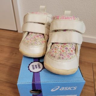 アシックス(asics)のアシックス　ファブレFIRST ミルクピンク　13.5cm(スニーカー)