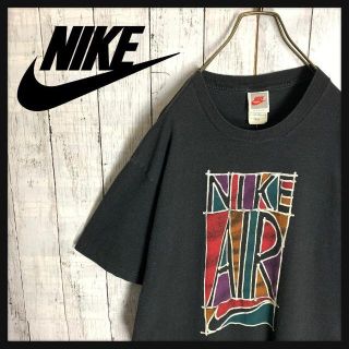 ナイキ(NIKE)の【USA製☆希少レトロデザイン】ナイキ ビッグロゴ Tシャツ 半袖 Lサイズ(Tシャツ/カットソー(半袖/袖なし))