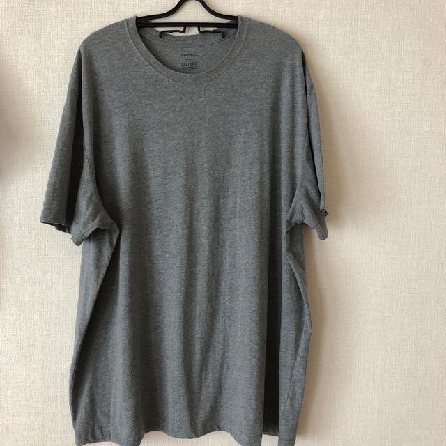 George グレーTシャツ　2XL メンズのトップス(Tシャツ/カットソー(半袖/袖なし))の商品写真