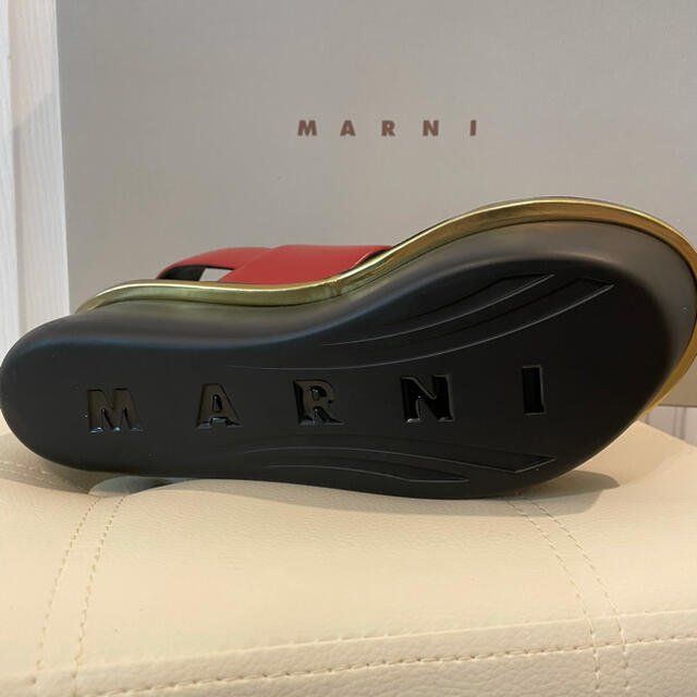 Marni(マルニ)の【MARNI】新品未使用★差し色に♪ サンダル 36 レディースの靴/シューズ(サンダル)の商品写真