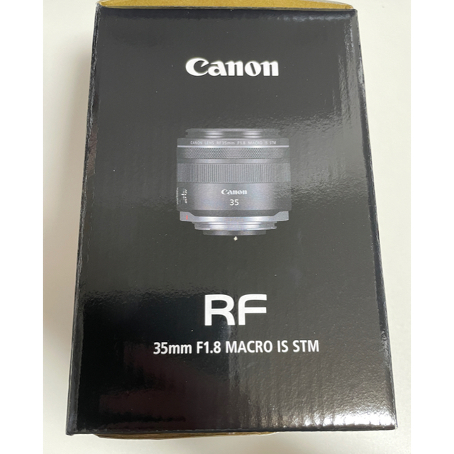 最安値で Canon - 新品 Canon RF35mm F1.8 マクロ IS STM レンズ(単