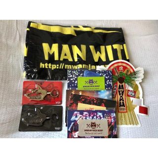 マンウィズアミッション(MAN WITH A MISSION)の★マンウィズ・タオル＆カラビナ★新品未使用！おまけ付！MWAM(ポップス/ロック(邦楽))