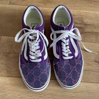 コリンセイ様専用vans オールドスクール　Gucci パープル(スニーカー)