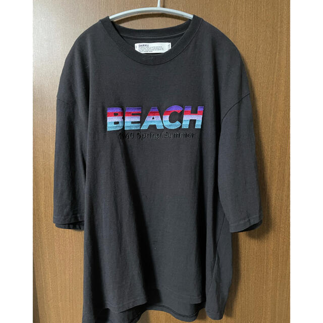 DAIRIKU 20ss "BEACH" Half-Sleeve Tee