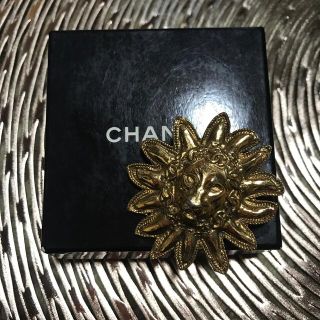 アクセサリーCHANEL ライオンブローチ 確実正規品 - ブローチ/コサージュ