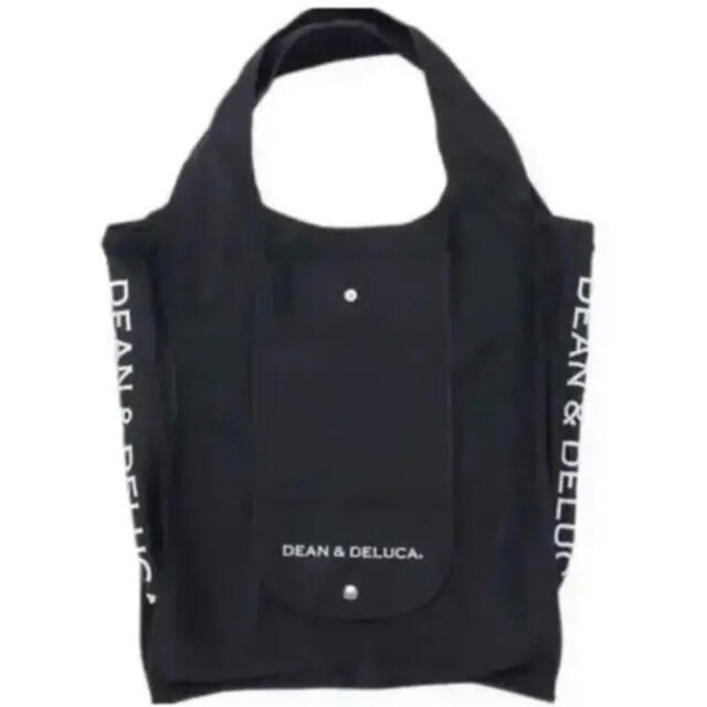 DEAN & DELUCA(ディーンアンドデルーカ)のDEAN&DELUCA ディーンアンドデルーカ  ショッピングバッグ ブラック レディースのバッグ(エコバッグ)の商品写真