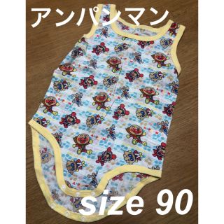 アンパンマン(アンパンマン)のアンパンマン　ロンパース　ベビー　90 夏　赤ちゃんマン　チーズ　クリームパンダ(下着)