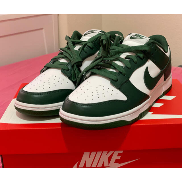 NIKE 商品NIKE DUNK LOW RETRO WHITE/TEAM GREEN 27