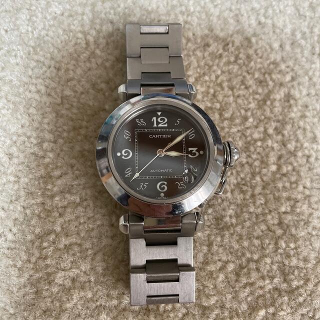 レディースカルティエ Cartier パシャC 腕時計 ブラック