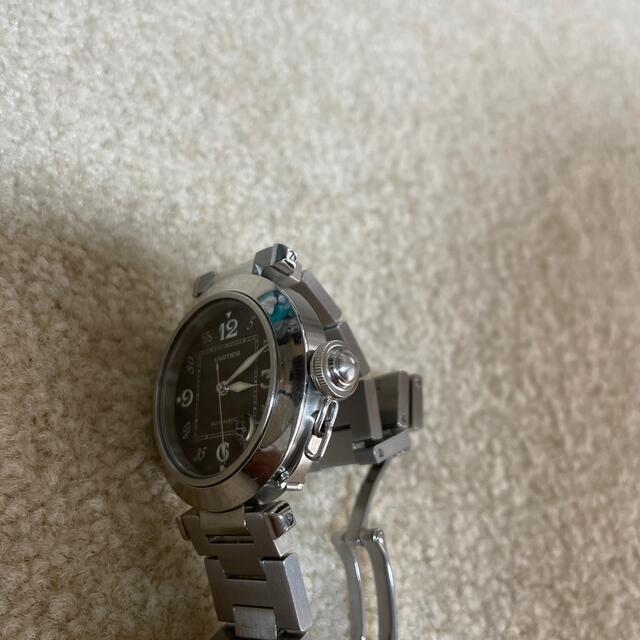 カルティエ Cartier パシャC 腕時計 ブラック