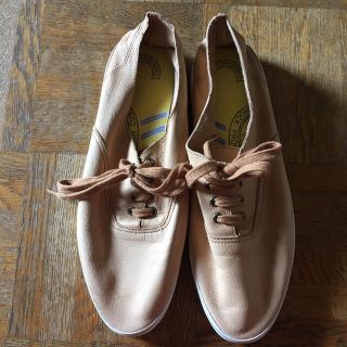 スティーブンアラン(steven alan)のsteven alan keds スニーカー フェイク レザー ベージュ(スニーカー)