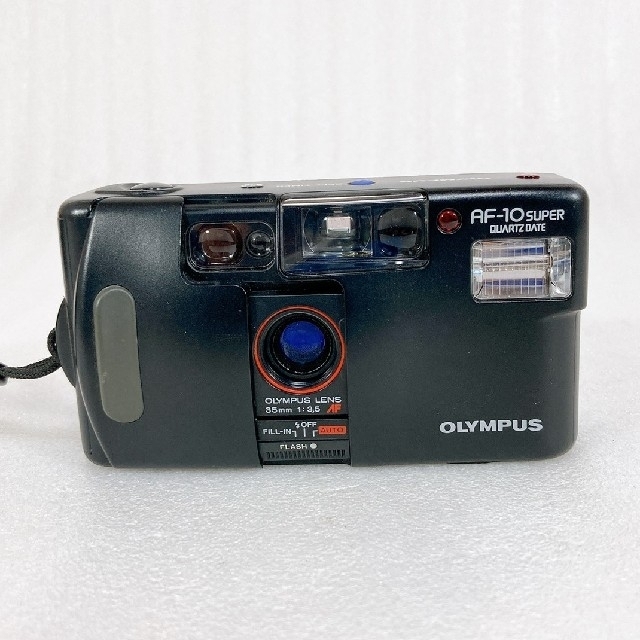 OLYMPUS(オリンパス)のオリンパス カメラ AF-10 SUPER QUARTZ DATE ケースセット スマホ/家電/カメラのカメラ(フィルムカメラ)の商品写真