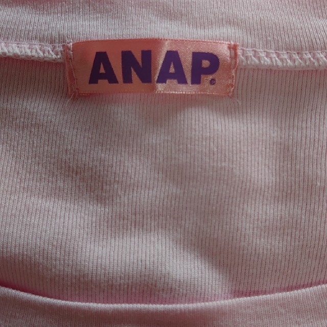 ANAP(アナップ)のアナップ Tシャツ ピンク レディースのトップス(Tシャツ(半袖/袖なし))の商品写真