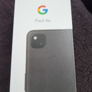 グーグルピクセル(Google Pixel)のGoogle pixel4a 未開封　ブラック(スマートフォン本体)