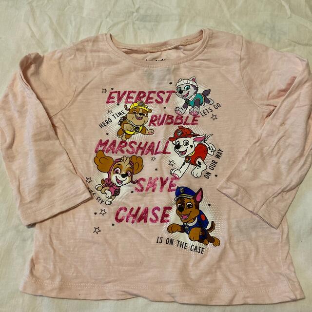 NEXT(ネクスト)のパウパトロール　ピンク　ロンT 92 キッズ/ベビー/マタニティのキッズ服女の子用(90cm~)(Tシャツ/カットソー)の商品写真