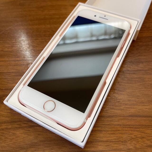 iphone7 simフリー　128GB ROSE GOLD ローズゴールド