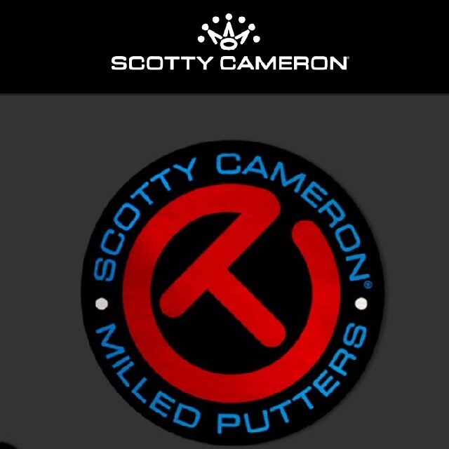 Scotty Cameron(スコッティキャメロン)のスコッティキャメロン サークルT ステッカー レッド/ブルー スポーツ/アウトドアのゴルフ(その他)の商品写真