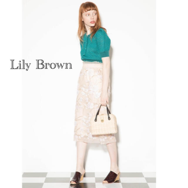 Lily Brown(リリーブラウン)のリリーブラウン　シースルスカート♡ レディースのスカート(ひざ丈スカート)の商品写真