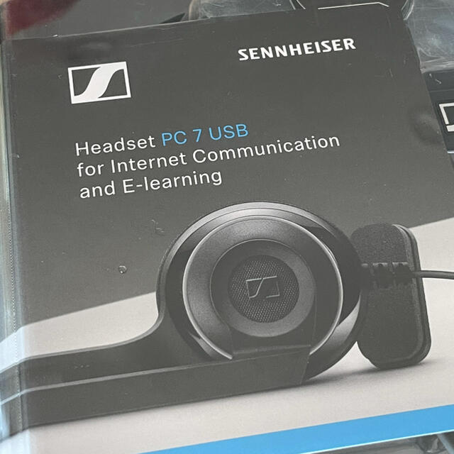 SENNHEISER(ゼンハイザー)のsennheiser PC 7 USB 未開封新品 ゼンハイザー ヘッドセット スマホ/家電/カメラのPC/タブレット(PC周辺機器)の商品写真