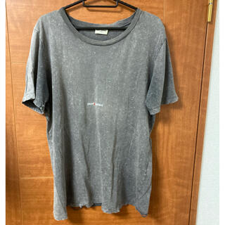 サンローラン(Saint Laurent)のサンローラン　カットソー　Tシャツ　ロゴ　ジャケット　デニム(Tシャツ/カットソー(半袖/袖なし))