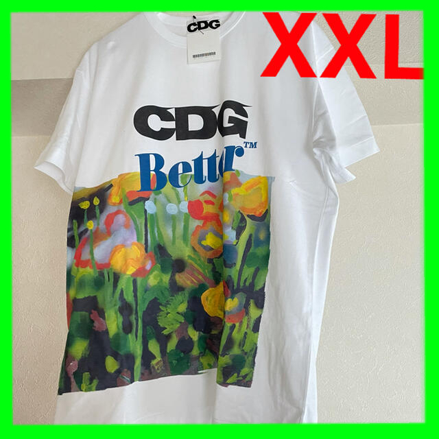 【中古】 COMME des 新作！  CDG   春！ - GARCONS Tシャツ+カットソー(半袖+袖なし)