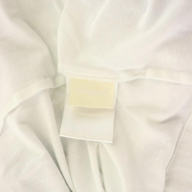GRACE CONTINENTAL(グレースコンチネンタル)のグレースコンチネンタル アシメフラワースカーフ Tシャツ 半袖 36 白 レディースのレディース その他(その他)の商品写真