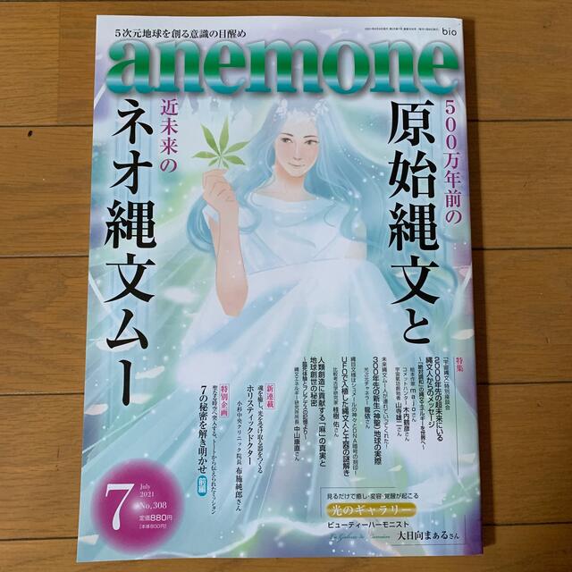 anemone (アネモネ) 2021年 07月号 エンタメ/ホビーの雑誌(生活/健康)の商品写真