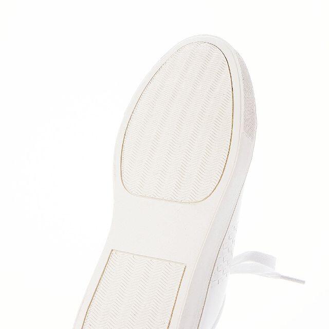 【アウトレット】ホワイトスニーカー 26.5cm 白 21108 メンズの靴/シューズ(スニーカー)の商品写真