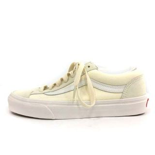 ヴァンズ(VANS)のバンズ スニーカー シューズ キャンバス スエード 24..0cm 白(スニーカー)